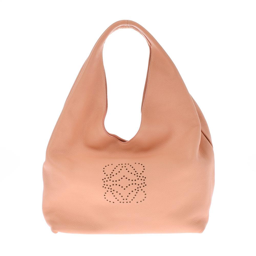 Loewe Dunas Shoulder Bag Pink Calfskin